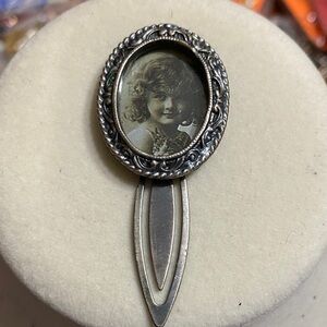 Antique Silver Plated Bookmark